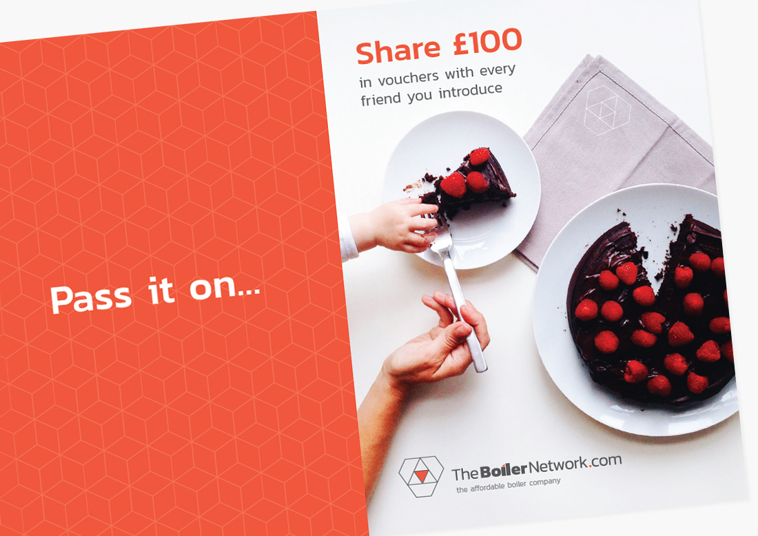 The Boiler Network - Refer a friend leaflet