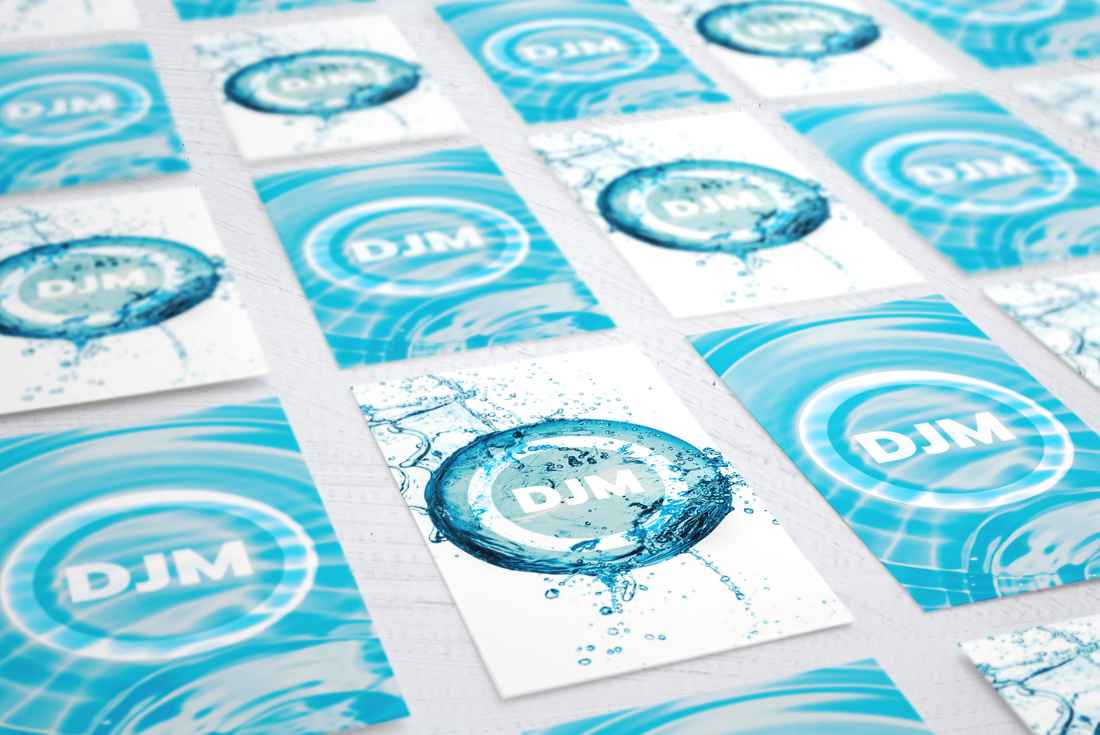 DJ McGough business cards