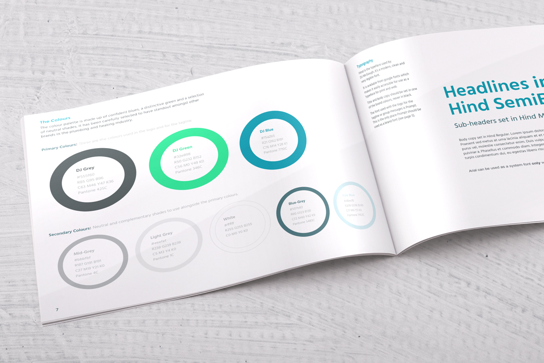 DJ McGough brand guidelines