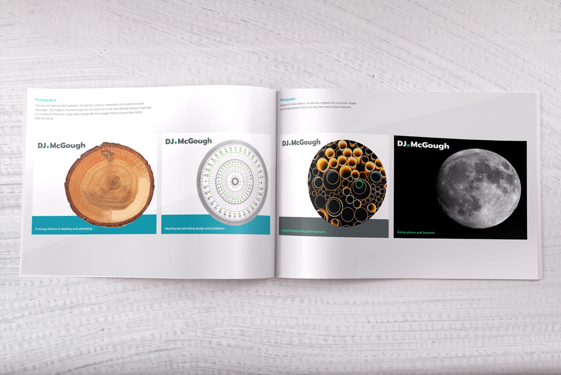 DJ McGough brand guidelines